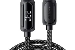 Essager 2 Metre 29W PD 3A Type-C to Lightning Hızlı Şarj ve Data Kablosu Dijital Güç Göstergeli 480Mbps — %24 İndirim | Amazon TR Fırsatı