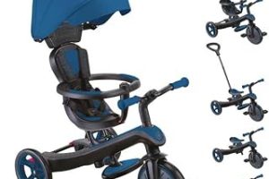 Globber Explorer 4in1 Trike Bisiklet, Kraliyet Mavisi, 10 Ay – 5 Yaş — %43 İndirim | Amazon TR Fırsatı