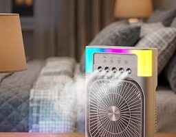 Mini Klima Fan Su Hazneli USB Şarjlı Sessiz Masaüstü Soğutucu — %40 İndirim | Amazon TR Fırsatı