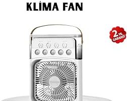 USB Bağlantılı Taşınabilir Mini Klima Fan 500ML Su Hazneli ve Sessiz Çalışma — %40 İndirim | Amazon TR Fırsatı