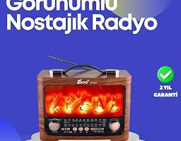 Taşınabilir Kamp Hoparlörü – Solar Şarjlı Şömine Efektli 7W Güçlü Ses — %26 İndirim | Amazon TR Fırsatı