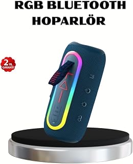 Mini Mavi Bluetooth Hoparlör Şık Görünüm ve Taşınabilir Güçlü Ses