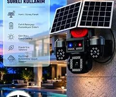 Takip Özellikli 4 Kameralı Güneş Panelli Güvenlik Kamera Sistemi — %44 İndirim | Amazon TR Fırsatı