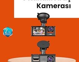 Full HD Araç Kamerası Çift Yönlü Kayıt ve Darbe Sensörü — %20 İndirim | Amazon TR Fırsatı