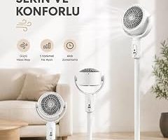 Sessiz Çalışma Özelliğiyle Rahat Kullanım Sunan Dikey Vantilatör — %41 İndirim | Amazon TR Fırsatı