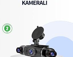 4 Kameralı Araç İçi Kamera 1080P GPS Takip WiFi Gece Görüşlü — %40 İndirim | Amazon TR Fırsatı