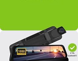 Ultra Geniş Açılı Araç Kamerası Dokunmatik Ayna Kayıtlı — %40 İndirim | Amazon TR Fırsatı