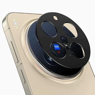 Coverzone Vivo X300 Pro ile Uyumlu CL-07 Kamera Lens Koruyucu Siyah