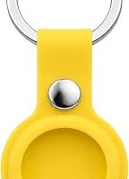 AirTag ile Uyumlu Silikon Anahtarlık Kılıfı A020, Metal Halkalı (Sarı) — %27 İndirim | Amazon TR Fırsatı