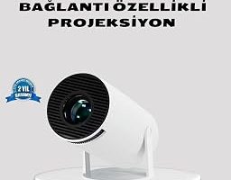 HDMI USB Bağlantılı 4K Destekli Taşınabilir Projeksiyon Cihazı — %58 İndirim | Amazon TR Fırsatı