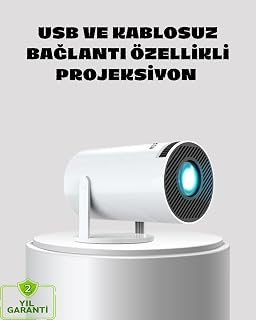 Kablosuz Bağlantılı Full HD Ev Sinema Projeksiyonu 160 ANSI Lümen