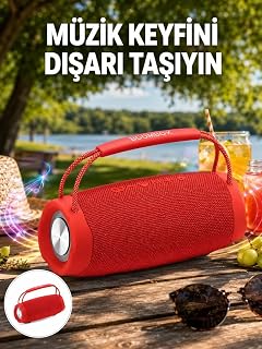 Çevreleyen Sesli RGB Destekli Kablosuz Taşınabilir Hoparlör Yeni Nesil