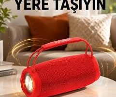 IPX6 Su Geçirmez Bluetooth 5.1 Taşınabilir Hoparlör Çift 10W Yeni Nesil — %26 İndirim | Amazon TR Fırsatı