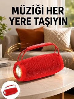 IPX6 Su Geçirmez Bluetooth 5.1 Taşınabilir Hoparlör Çift 10W Yeni Nesil