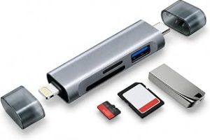 Coverzone 5 in 1 Type-C Lightning OTG Kart Okuyucu USB 3.0 SD TF ZR1375 — %26 İndirim | Amazon TR Fırsatı