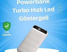 Çoklu Cihaz Uyumlu LED Ekranlı 50000 mAh Powerbank — %40 İndirim | Amazon TR Fırsatı