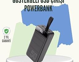 Yüksek Kapasiteli 50.000 mAh Powerbank – Type-C Lightning ve Micro USB Uyumlu Çoklu Cihaz Şarj Özellikli — %40 İndirim | Amazon TR Fırsatı