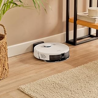 Homend Alex 10 Moplu Ve Haritalamalı 10 KPa Akıllı Robot Süpürge Beyaz