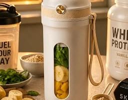 Günlük Kullanıma Uygun Şarjlı Mini Blender Buz Kırabilen Taşınabilir Mikser — %41 İndirim | Amazon TR Fırsatı