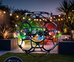 Şarjlı Futbol Topu Tasarımlı Mini Drone LED Aydınlatmalı Akıllı — %41 İndirim | Amazon TR Fırsatı
