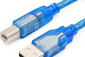 Orret Home 150 CM USB Yazıcı Kablosu, USB-A to USB-B Printer Bağlantı Kablosu, Yazıcı Tarayıcı Bilgisayar Veri Aktarım Kablosu, Dayanıklı Örgülü Yapı, 1.5 Metre Mavi — %20 İndirim | Amazon TR Fırsatı