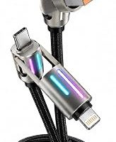 AEE® 4’ü 1 Arada RGB Çoklu Şarj Kablosu 1,2 m, 240W Type-C, 65W USB-A Type-C, 30W Type-C Lightning, 12W USB-A Lightning, Hızlı Şarj Kablosu — %25 İndirim | Amazon TR Fırsatı