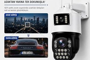 42X Optik Zoom 8MP Çift Lensli WiFi PTZ IP Güvenlik Kamerası — %27 İndirim | Amazon TR Fırsatı
