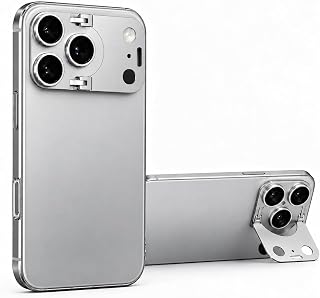 Coverzone iPhone 18 Pro Uyumlu LensArmor Lens Koruyucu Gümüş