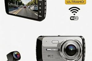4K Ultra HD WiFi Araç Kamerası Ön 4K + Arka 1080P Çift Kamera Araç Park Kiti Hediyeli — %27 İndirim | Amazon TR Fırsatı