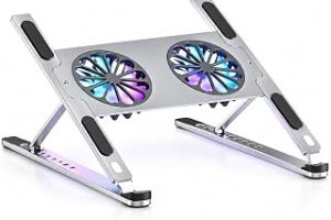 Çift Fanlı Laptop Soğutucu Stand, 8 Kademeli Ayarlanabilir Metal Stand P-11 — %21 İndirim | Amazon TR Fırsatı