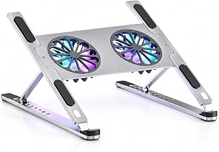 Çift Fanlı Laptop Soğutucu Stand, 8 Kademeli Ayarlanabilir Metal Stand P-11 — %21 İndirim | Amazon TR Fırsatı