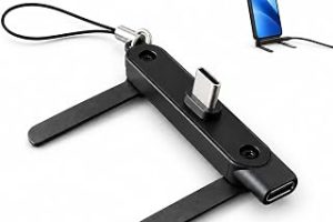 Orret Home USB-C Telefon Şarj Adaptörü ve Katlanabilir Telefon Standı, Type-C Erkek Dişi Yan Şarj Soketi, Masaüstü Telefon Tutucu, Dikey Yatay Kullanım, Taşınabilir Mini Stand,Konnektör — %28 İndirim | Amazon TR Fırsatı