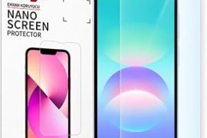 Engo Samsung Galaxy A08 Uyumlu Ekran Koruyucu 9H Kırılmaz Esnek Nano Cam, Hd Şeffaf Sm-A085F — %30 İndirim | Amazon TR Fırsatı