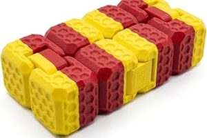 Taraftar Serisi Sonsuzluk Stres Küpü (Sarı Kırmızı) – Fidget Cube Odaklanma, Dikkat ve Masaüstü Oyalanma Oyuncağı, Sonsuz Küp — %47 İndirim | Amazon TR Fırsatı