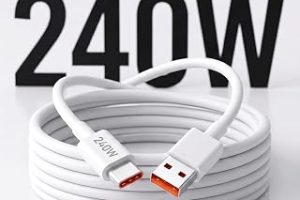 240W Type-C to Type-C Hızlı Şarj ve Data Kablosu (1 Metre), Salise Göstergeli, PD 3.1 & QC 5.0 Destekli Örgülü Kablo, iPhone 15/16/17, MacBook, iPad, Samsung Uyumlu — %25 İndirim | Amazon TR Fırsatı