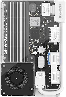 Disk Pro 4TB Dahili NVMe SSD’li Aktif Soğutmalı 5’i 1 Arada USB-C Çok Portlu Hub, 10Gbps Taşınabilir SSD, HDMI 2.1 ve USB-A Destekli