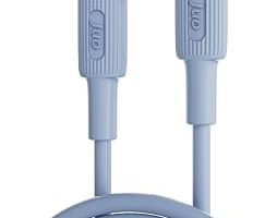 Juo 60W USB Type-C to Type-C Silikon Hızlı Şarj ve Data Kablosu Mavi 2 Metre — %33 İndirim | Amazon TR Fırsatı