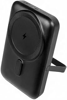 Ttec ReCharger Pro 10.000mAh MagSafe Uyumlu PD 20W Stantlı Kablosuz Taşınabilir Hızlı Şarj Aleti Powerbank Siyah
