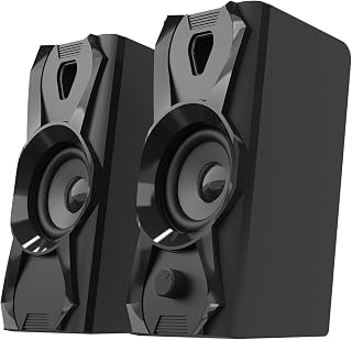 Mikado MD-166 2.0 Stereo Bilgisayar Hoparlörü, Siyah, 6W