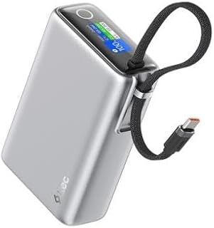 Ttec Recharger Pro Max Tft 20.000MAH Pd 65W Usb-C Dahili Kablolu Taşınabilir Hızlı Şarj Aleti/Powerbank – 2BB273