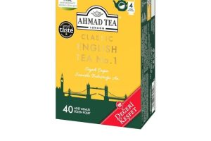 AHMAD TEA CLASSIC ENGLISH TEA NO:1 40x2gr DEMLİK POŞET ÇAY