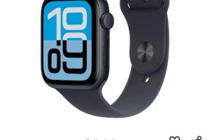 Apple watch SE 3 GPS 44 mm gece yarısı alüminyum kasa akıllı saat