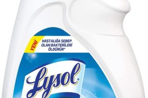 🚨 Lysol Antibakteriyel Çamaşırlar için Çamaşır Suyu İçermeyen Hijyen Sağlayıcı, Koku Giderici 720 ml (1 x 720 ml)