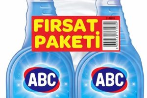 🚨 ABC DETERJAN Cam Temizleyici Promosyonlu Paket (1+1) 750 Ml — %34 İndirim