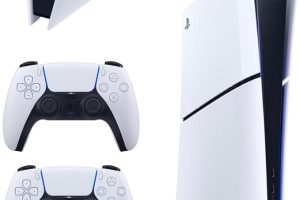 🚨 Sony PlayStation 5 Slim Digital Edition, Oyun Konsolu, 825 GB Depolama, İkinci DualSense Kontrolcü ve Şarj İstasyonu ile, İthalatçı, Yeni Seri – CFI-2116 & CFI-2118