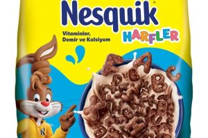 Nesquik Nestlé Harfler Kakaolu Buğday ve Mısır Gevreği 310 g