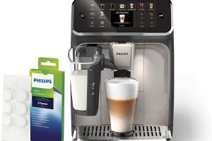 🛒 Philips 5500 Serisi LatteGo Tam Otomatik Espresso Makinesi (EP5547/90) ve Philips Espresso Makinesi Kahve Yağı Çözücü Tablet (CA6704/10) — %30 İndirim