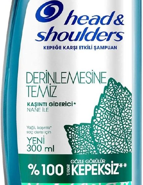 🛒 Head & Shoulders Derinlemesine Temizlik Şampuan Kaşıntı Giderici Nane 300 ml — %41 İndirim