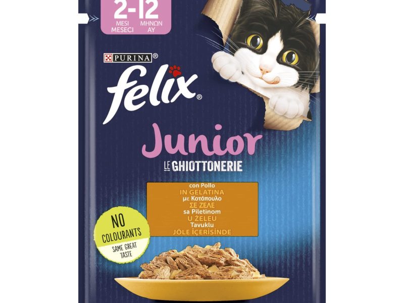 🚨 Felix Yavru Tavuk Etli Kedi Yaş Mama 85 Gr — %50 İndirim