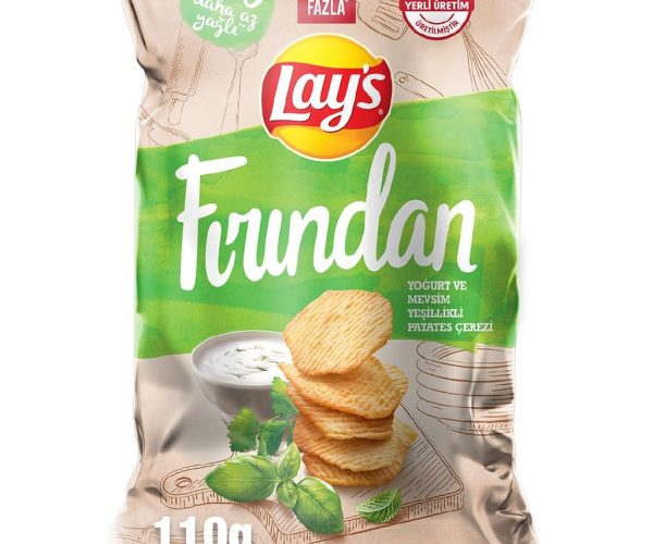 🚨 Lay’s Fırından Yoğurt ve Mevsim Yeşillikli Patates Çerezi Süper Boy 110 g — %33 İndirim